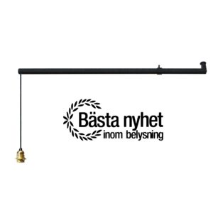 Förlängningsarm Vrida Light Svart